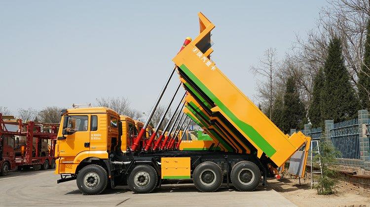 廣州批量智能環保渣土車項目